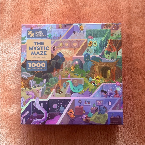 Magic Puzzle Company The Mystic Maze Jigsaw Puzzle - 1000 Pieces - Picture 3 of 4